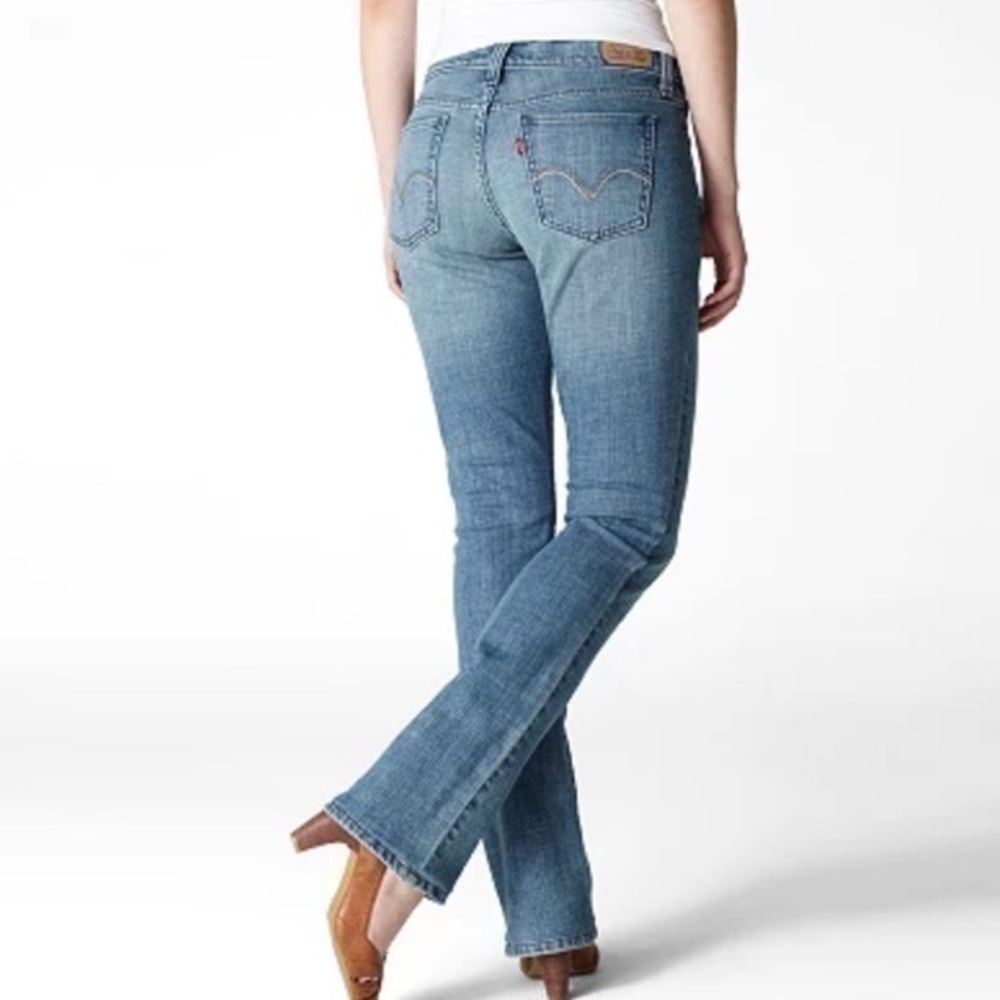 Levi's Women's Boot Cut Jeans - Light Blue